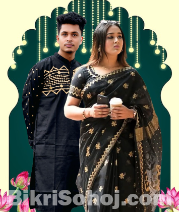 Sharee Panjabi Couple Set
